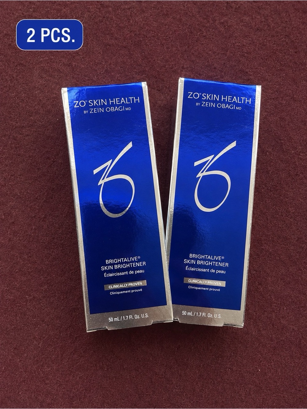 ZO Skin Health Brightalive Skin Brightener - Blue (2 Pack)